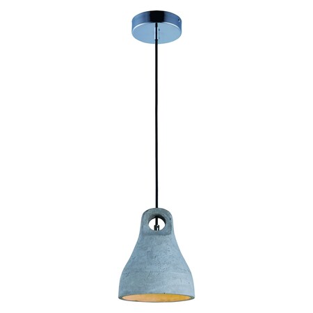 Maxim Crete 1-Light Pendant 12398GYPC